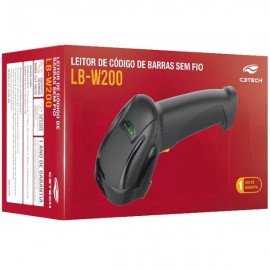 LEITOR CODIGO DE BARRA USB SEM FIO LASER LB-W200 D1