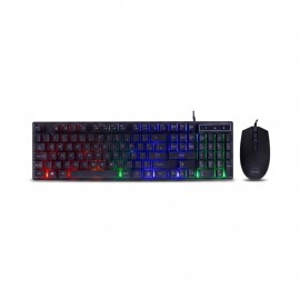 TECLADO COMBO USB COM FIO SHADOWSTRIKE DUO MOUSE 3600 DPI REF 62000175 DAZZ