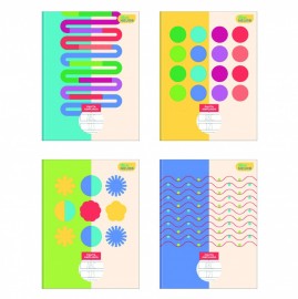 CADERNO NEURO PAUTA AMPLIADA BROCHURAO CAPA DURA 80FLS REF 384615
