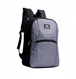 MOCHILA NOTEBOOK CINZA/PRETO REF MOR3063 MORMAII