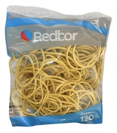 ELASTICO SAQUINHO 100GR N18 120 UN APROXIMADAMENTE REDBOR