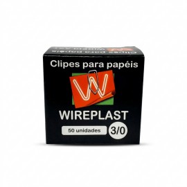 CLIPS  3/0 CX 50PCS BLACK WIREPLAST