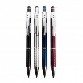 CANETA SOCIAL CIS BPM-05 AZUL 1.0 PONTA TOUCH NO TOPO 