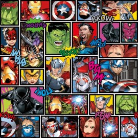 SACO 50X70 MARVEL HQ PRESENTE
