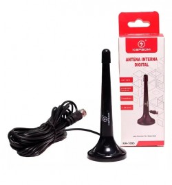 ANTENA DIGITAL INTERNA UHF/HDTV REF KA-1095 CABO  5 METROS