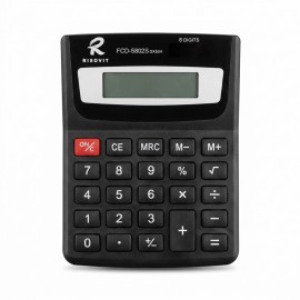 CALCULADORA  8 DIGITOS FCD-5802S 12,7X9,7 CM RISOVIT BATERIA