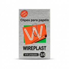 CLIPS  3/0 CX 415PCS LINHA LEVE WIREPLAST