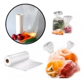 SACO PLASTICO PARA FREEZER E MICRO-ONDAS VABENE 500 UNIDADES 3 LITROS 23CM X 35CM REF 2501