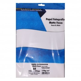 PAPEL MATTE FOSCO FOTOGRAFICO 170G 