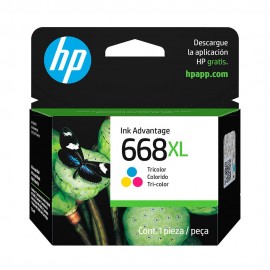 CARTUCHO HP 668XL 7FP38VL COLORIDO 5,5 ML