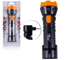 LANTERNA BIVOLT RECARREGAVEL 4 LEDS 16CM REF MB54502