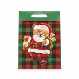 SACOLA PARA PRESENTE NATAL 28X10X38,5CM REF RMT1964