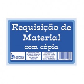 REQUISICAO DE MATERIAL C/ COPIA REF 1026