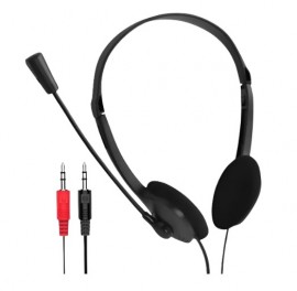 HEADSET P2 REF KA-753 PRETO COM 2 PINOS P2