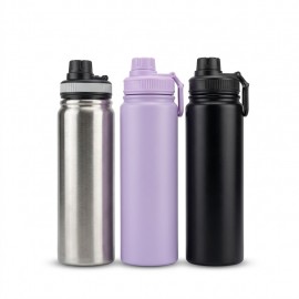 GARRAFA TERMICA COM AL�A 800ML CORES REF 27OZ