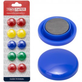 IMA MAGNETICO 20MM COLORIDO PT10 YINS REF YP7547