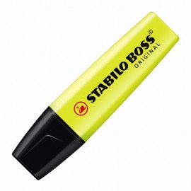 PINCEL MARCA TEXTO AMARELA BOSS COD 24