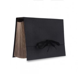 PASTA SANFONADA DUPL 31DIV PAPELAO A-Z 3E 1-31 PRETA SEM LIMITADOR