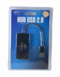 HUB USB 2.0 4 PORTAS KP-T109 KNUP