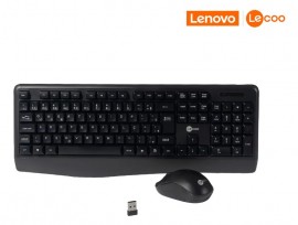 TECLADO COMBO USB SEM FIO REF KW211 PRETO LECOO