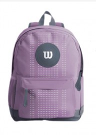MOCHILA JUVENIL POLIESTER LILAS REF 65AA020L