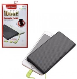 CARREGADOR PORTATIL POWER BANK 10000 MAH REF KA-951