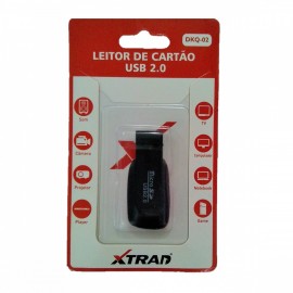 LEITOR DE CARTAO MICRO SD USB 2.0 REF DKQ-02