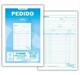 PEDIDO 1/4 75 FLS MULTIVIAS AZUL135X200MM SD